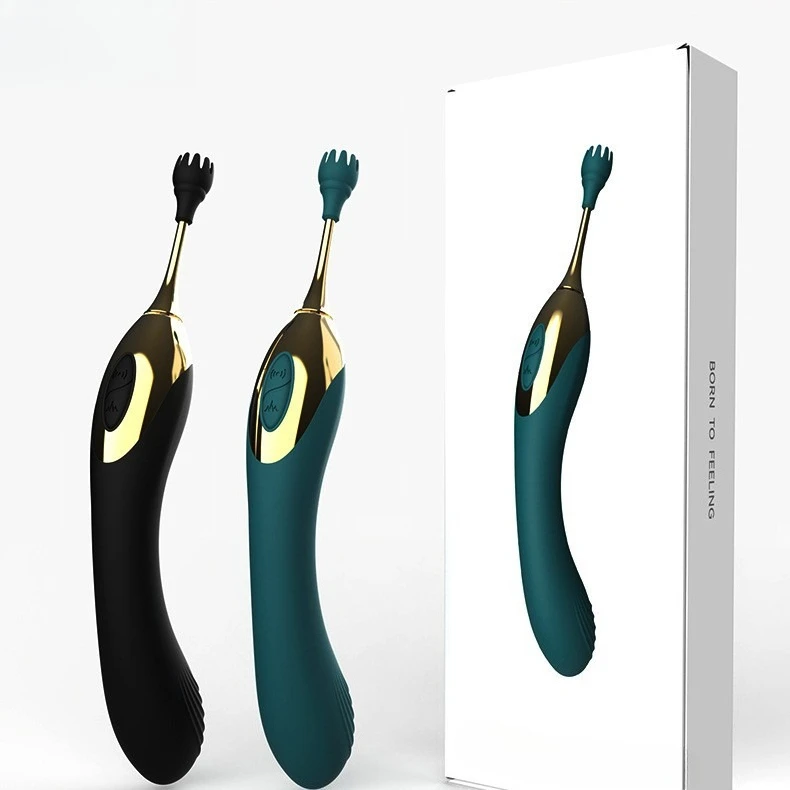 Point Tide Pen Female Honey Bean Stimulation Masturbator G Point Double Head Vibration Massage Stick Adult Sex Products view 2