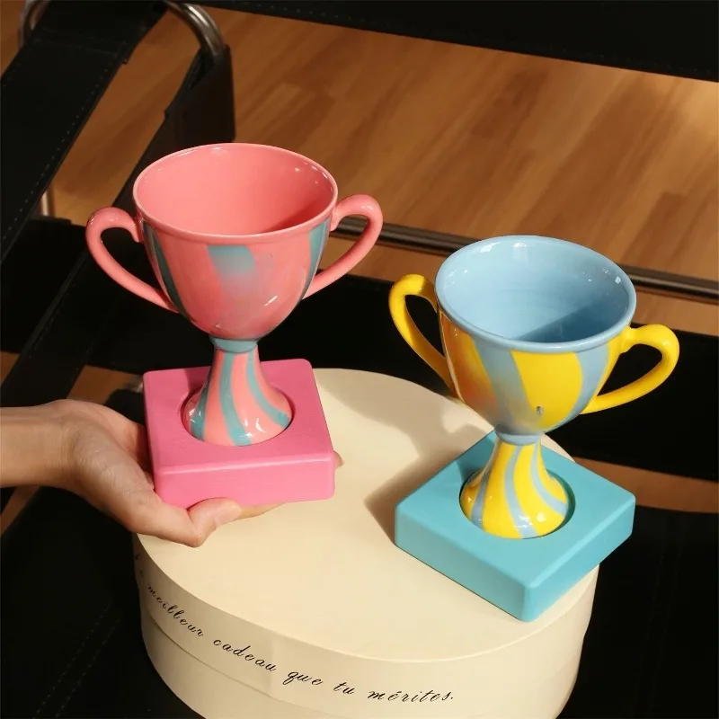 Cup Birthday Gift Couple Cup, Creative Trophy Graduation Season, Student Gift Cup