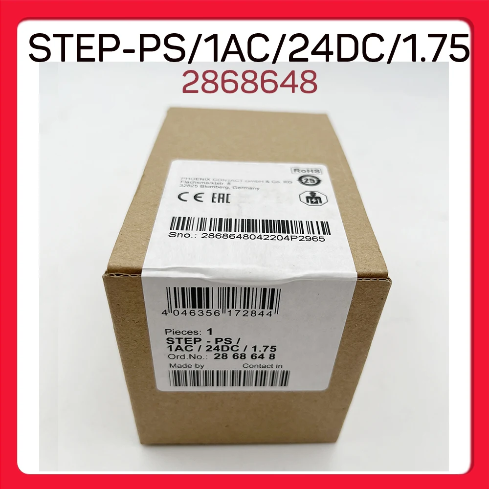 

2868648 для Феникс блок питания STEP-PS/1AC/24DC/1,75