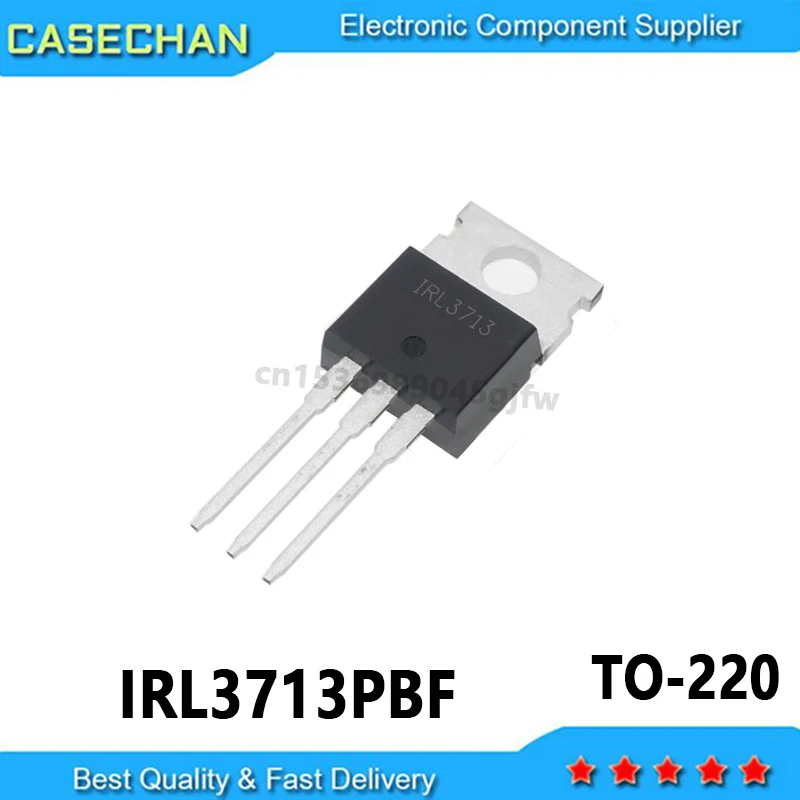 10PCS IRF3710 IRFB3077 IRFB4321 IRL3713 TO-220 IRF3710PBF IRFB3077PBF IRFB4321PBF IRL3713PBF
