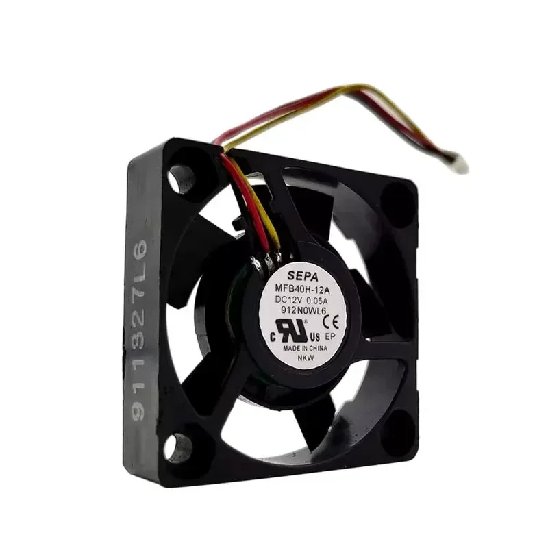SEPA MFB40H-12A 12V 0.05A 4010 Ultra-Quiet 3-Wire Cooling Fan for Welding Machine Graphics Card CPU
