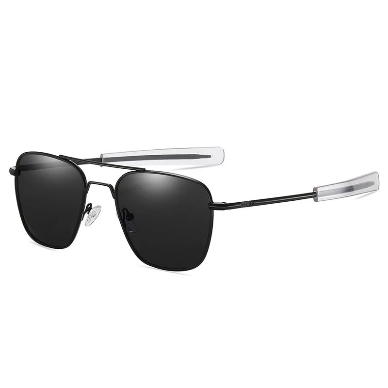 Klassische polarisierte Design-Sonnenbrille für Herren, 2025, Vintage-Pilot-Fahrsonnenbrille, blendfreie Sonnenbrille für Herren, Gafas de Sol Homme