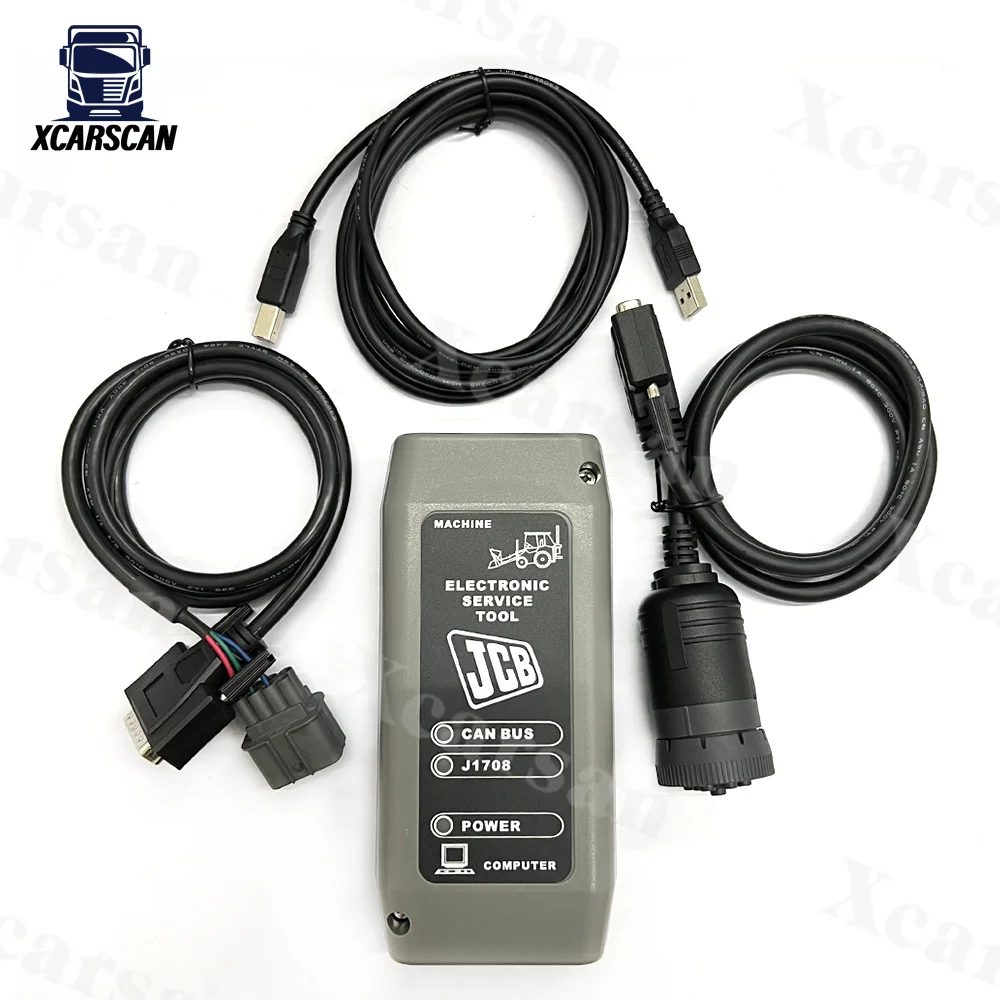 2024 For JCB kit Electronic Service Master Spare parts JCB canbus J1708 Electronic Service diagnostic scanner tool