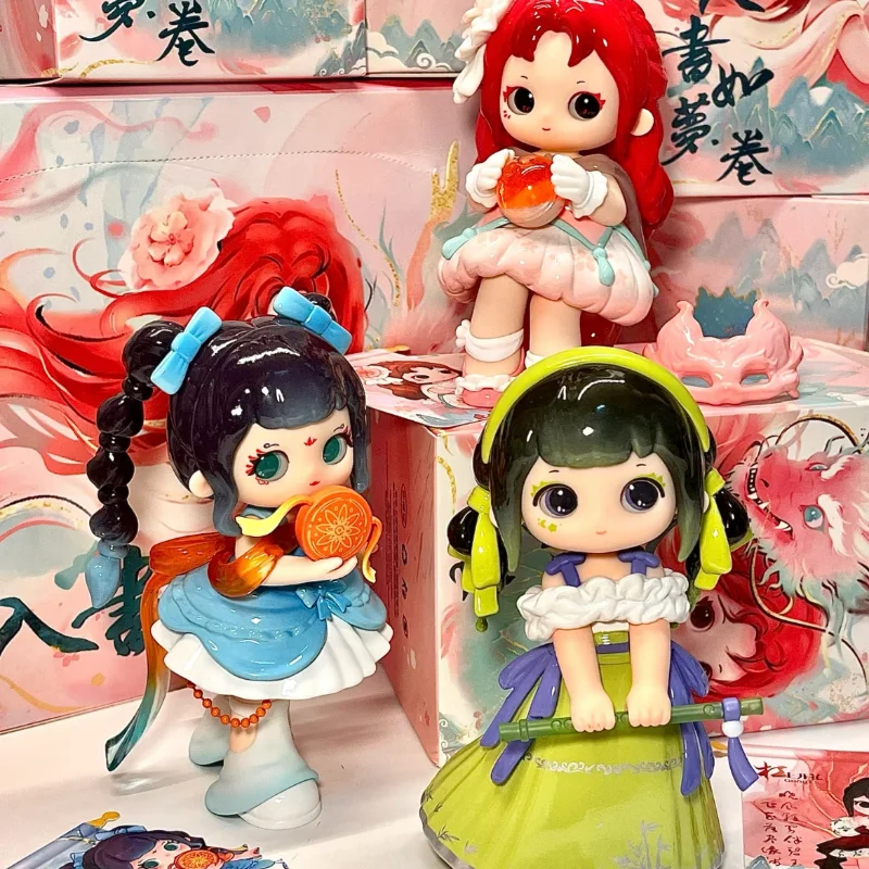 Genuine Ziyuli Blind Box Four Generations Into The Painting Like A Dream - Volume Series Decoration Doll Gift Mysterious Box