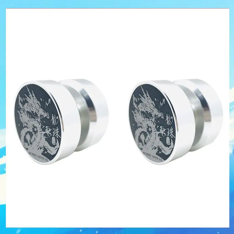 2X BEBOOYOYO Ball Bearing Beboo Yoyo V6 Alloy Aluminum Yo Yo Metal Professional Yo-Yo 2-[A49T]