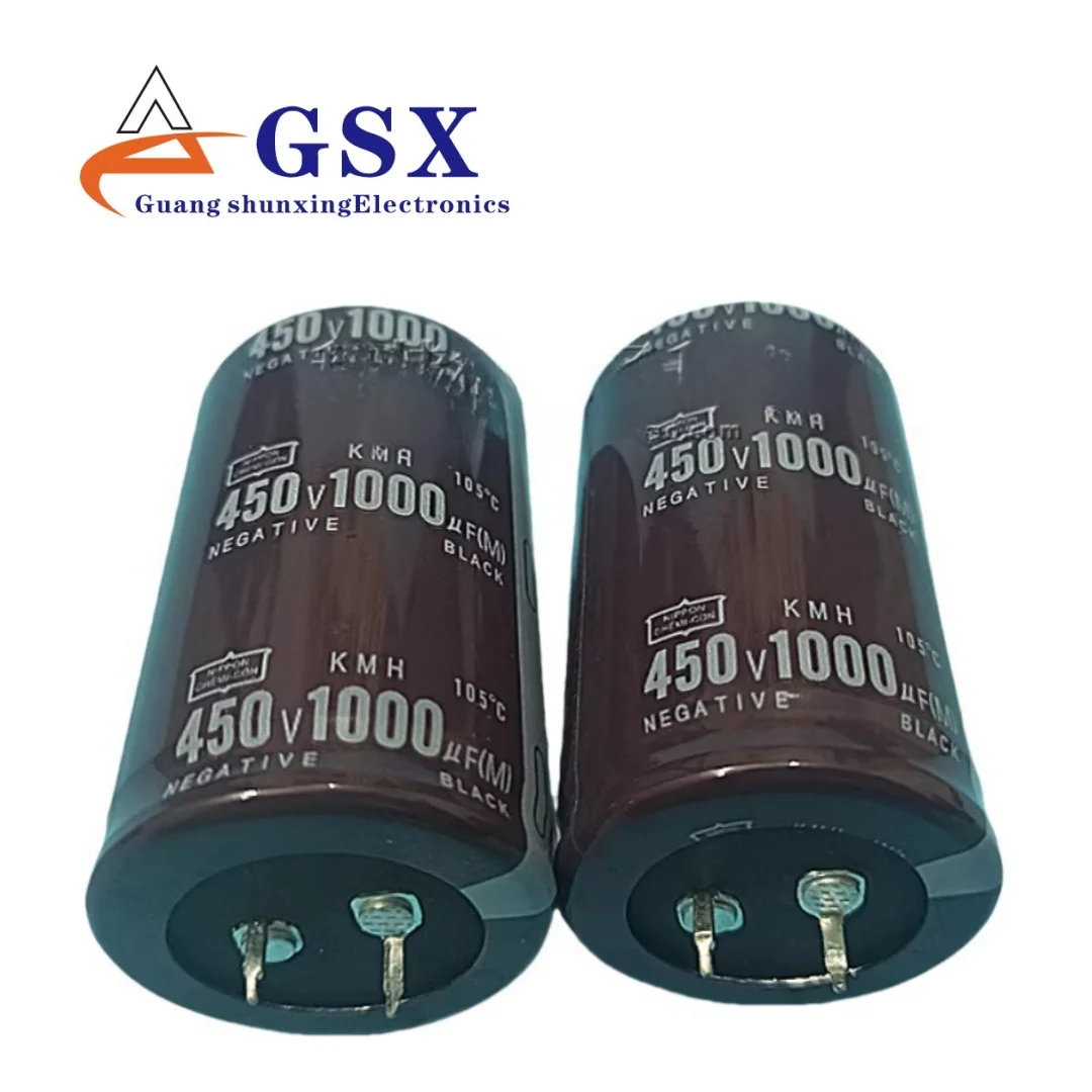 

2pcs Brand new Black Diamond 450V1000UF 500V1000UF 400V1000UF 35X60 inverter welding machine capacitor