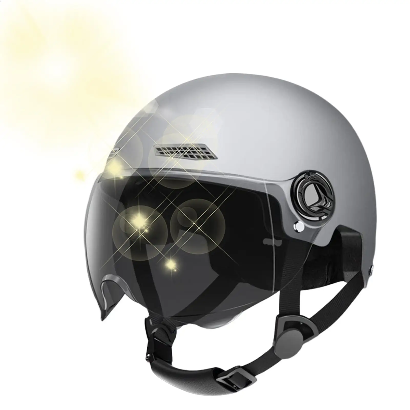 Classic Vintage Half Face Helmet for Men Women Motorcycle Scooter Bike Riding Bicycle Head Protection Open Face Adult Helmet view 2