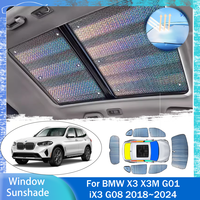 For BMW X3 X3M G01 iX3 G08 2018~2024 2019 Skylight Sunshade Car Side Window Windshield Sun Shade Protector Parasol Accessories
