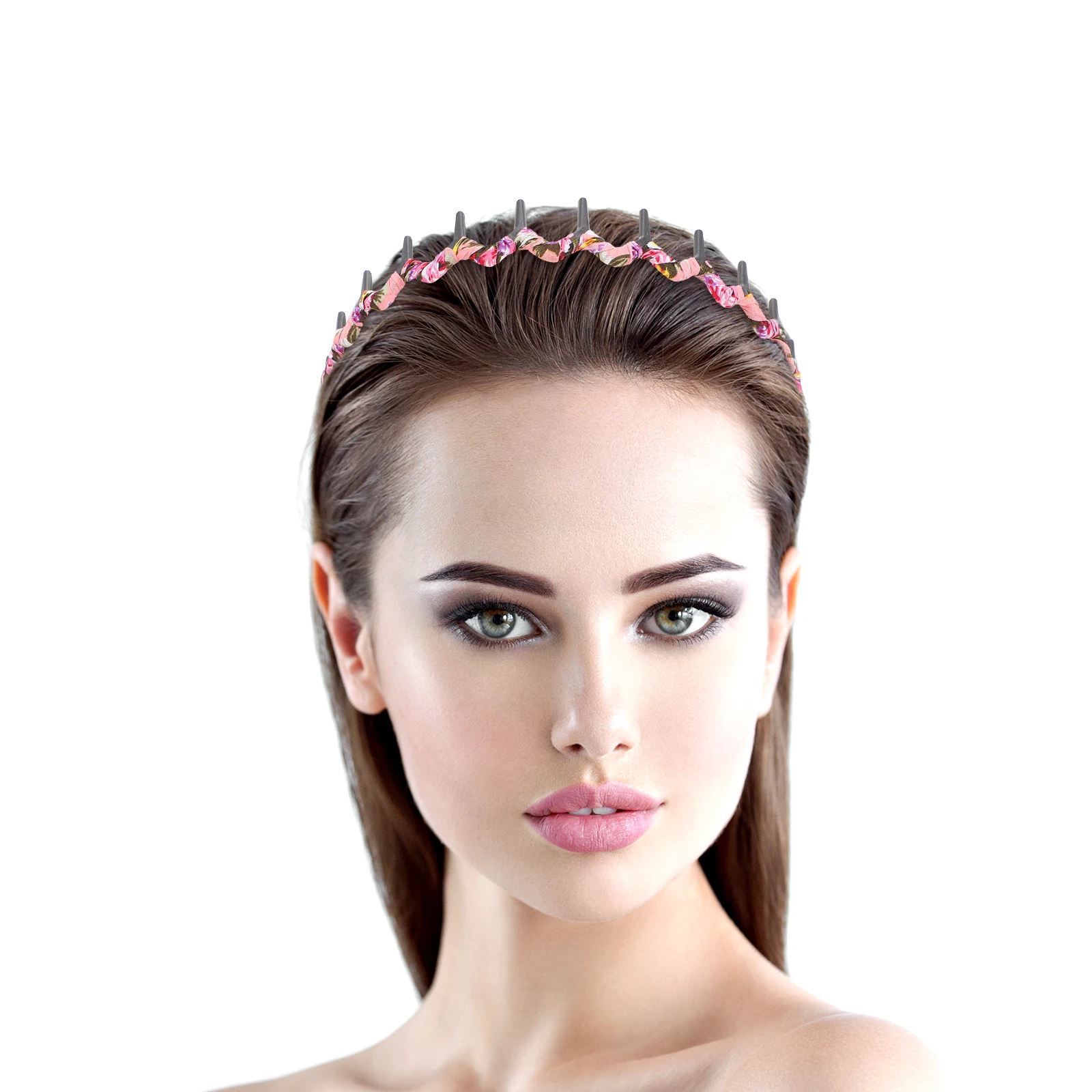 

9pcs Wide Headbands for Women Hair Accessories Stable Toothed Headband Plastic Hair Hoops Party Show Decor Comfortable Long