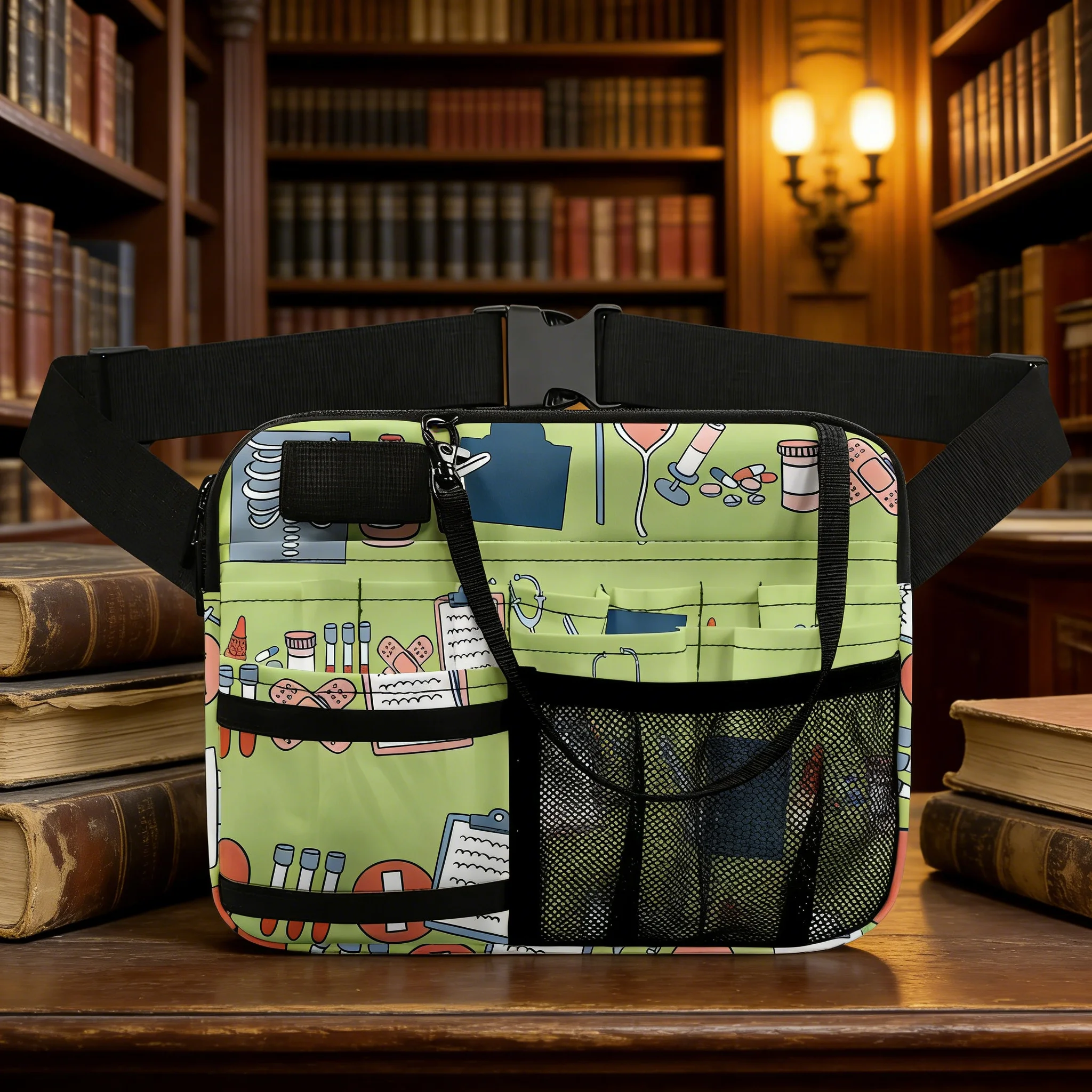 

Anti Lost Strap Nurse Fanny Pack Medical Organizer Belt for Secure Carry