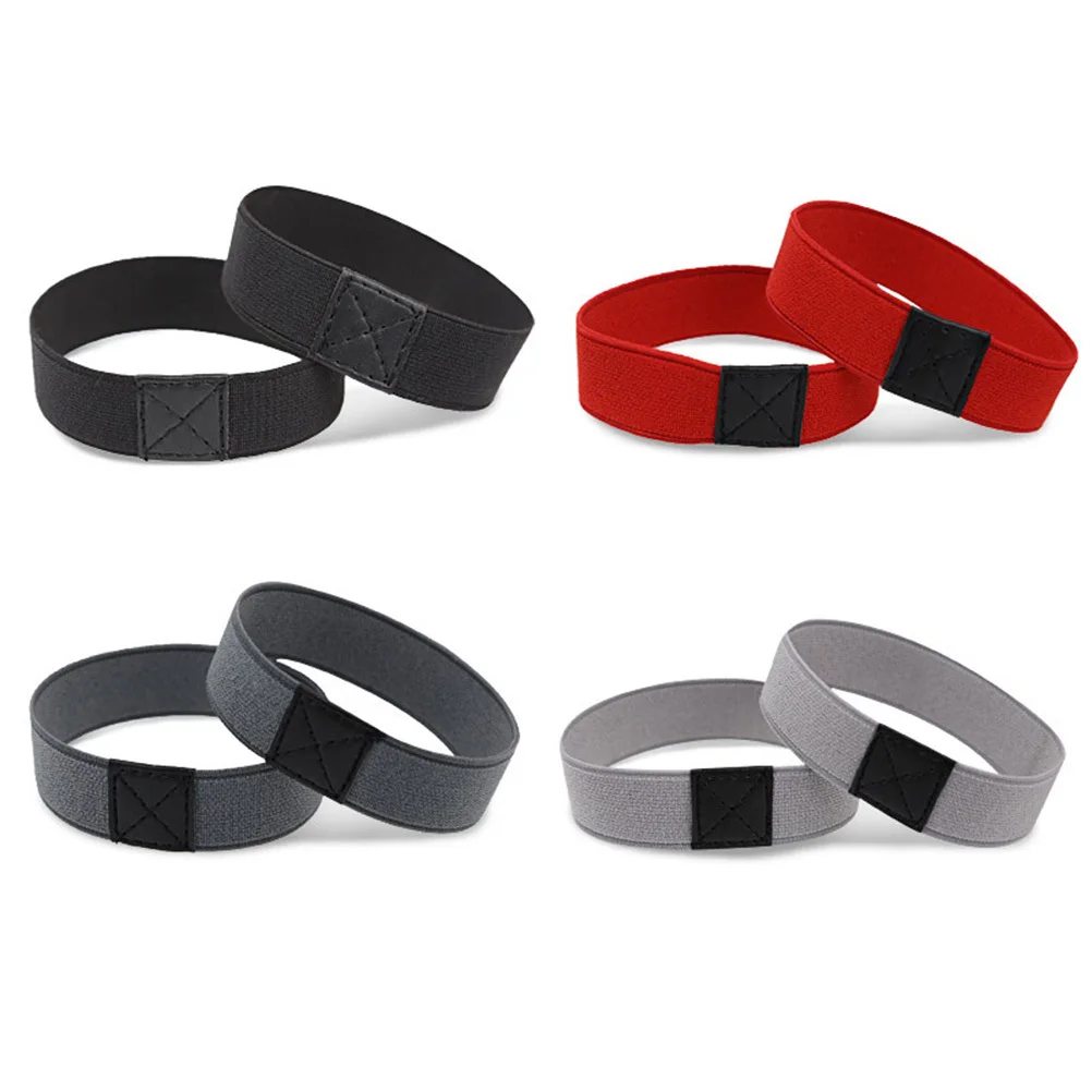 2Pairs High Heel Shoe Straps Stretchy Elastic Anti-Loose Shoe Bands for Women DIY Fixing Loose Heel Shoes Light Grey