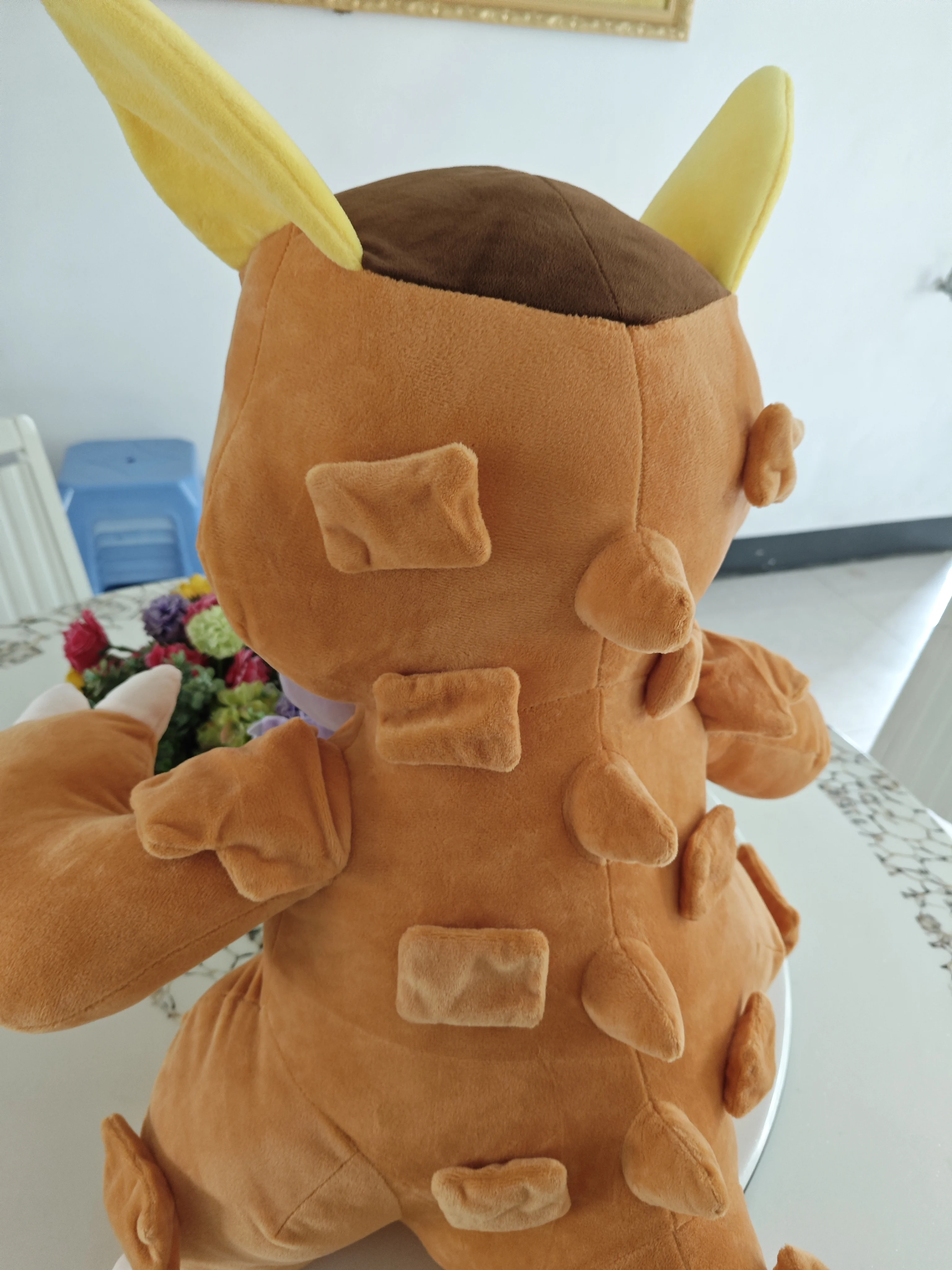 Japanese anime Pokemon Kangaskhan High quality plush doll 60cm Large Kangama Plush toys Children\'s birthday Presents