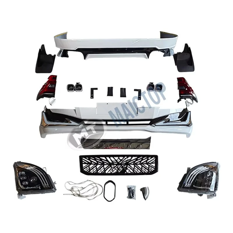 

New Standard Car Body Kit 2 Sets - Maictop Facelift Bumper, Headlamp, Taillamp Neutral Packing