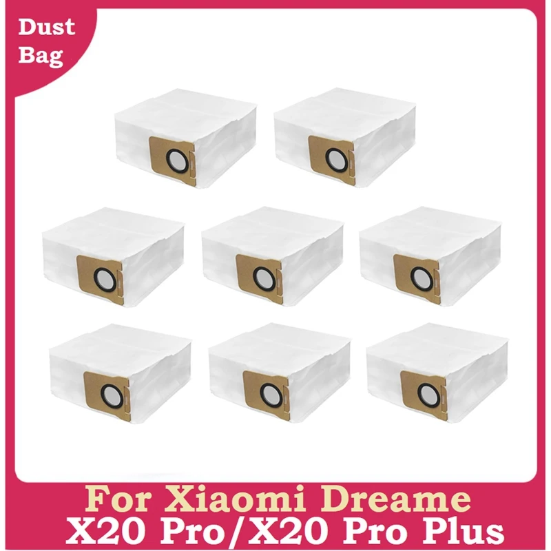 Untuk Xiaomi Dreame X20 Pro/X20 Pro Plus Robot penyedot debu tas debu suku cadang pengganti