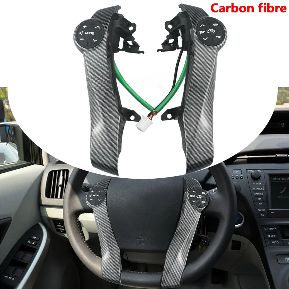 Suitable for Toyota Prius Hybrid Multi-function Steering Wheel Key Switch Accessories 45186-47030