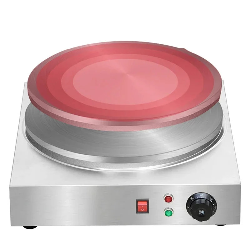 

Household 220v Pancake Fruit Electromechanical Tweezer Pancake Pan Stall Commercial Cast Iron Automatic Constant Temperature Pan