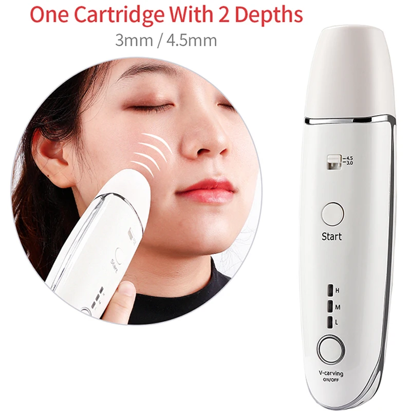 

RF Face SMAS Lifting Wrinkle Removal Line V-Shape Anti-Aging Skin Tightening Eye Care Beauty Device for Home SPA