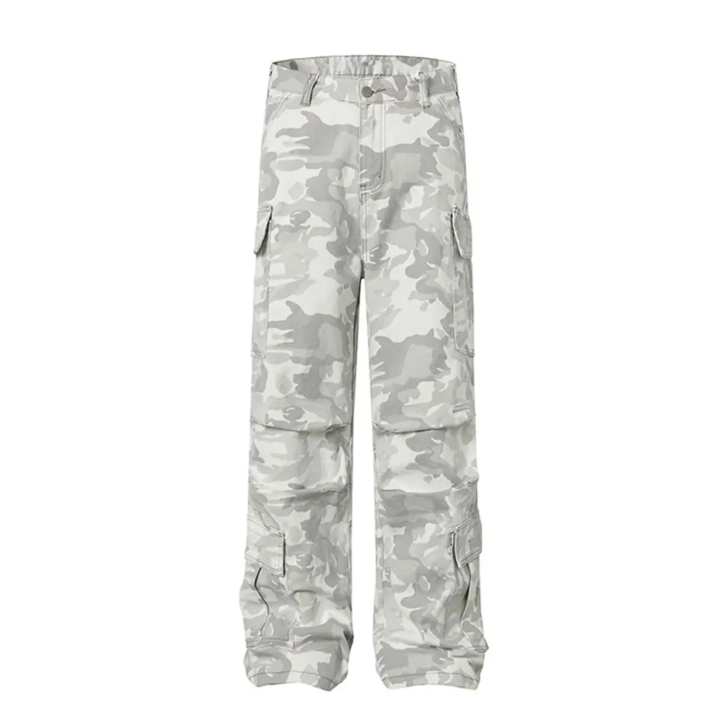 2026 Y2K Baggy Pants Harajuku Camouflage Pattern High Quality Vintage Sweatpants Hip Hop Men Women Streetwear Wide Leg Trousers