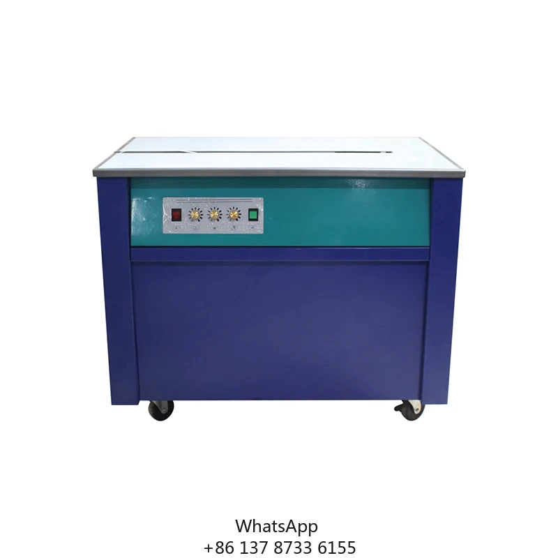Máquina de embalaje y encuadernación de cartón de empacadora eléctrica automática de plataforma alta con doble motor S308