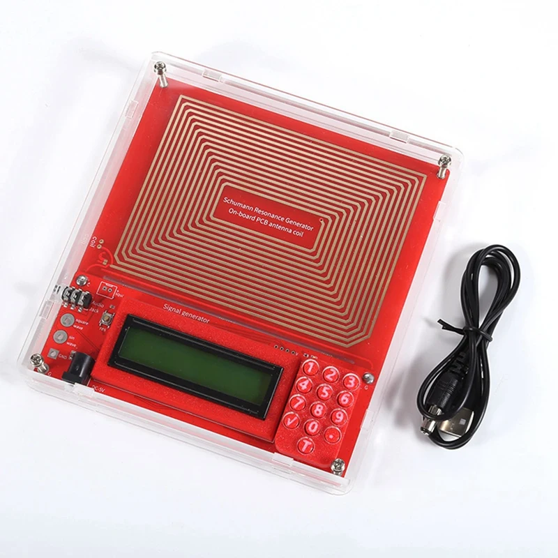 Adjustable 0.1Hz-99999Hz 7.83HZ Resonance Ultra-Low Frequency Pulse Wave Generator Audio Resonator DC 5V-A69M