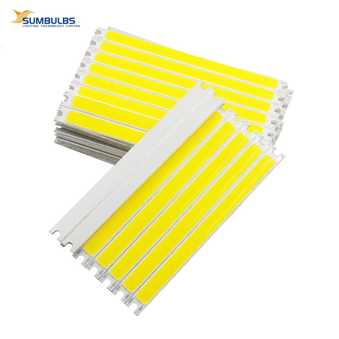[SUMBULBS] 12 فولت تيار مستمر LED COB لمبة قطاع بار مصدر الضوء 5 واط أحمر أخضر أزرق دافئ طبيعي بارد لتقوم بها بنفسك 10 سنتيمتر LED مصباح 500LM 100x8 مللي متر