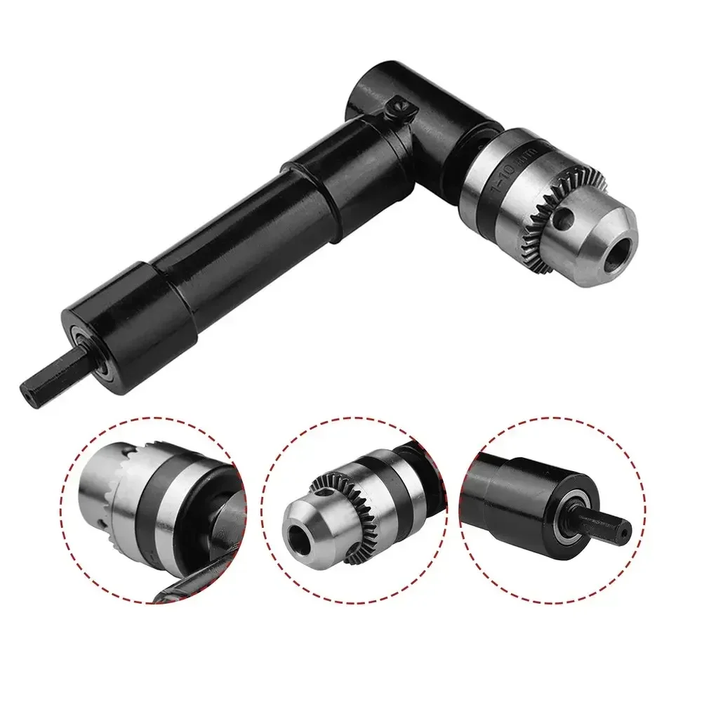 

For Electric Drill Right Angle Corner Adapter 90 Degree Drill Bit Attachment Screwdriver Power Tool Right Angle Torque 25N M