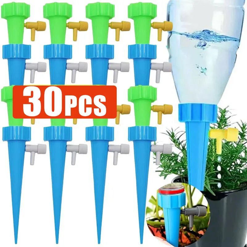 

Набор для автоматического полива растений (5/15/30 шт.): капельное орошение для комнатных растений, устройство для автоматического полива, инструмент для домашнего сада и цветов