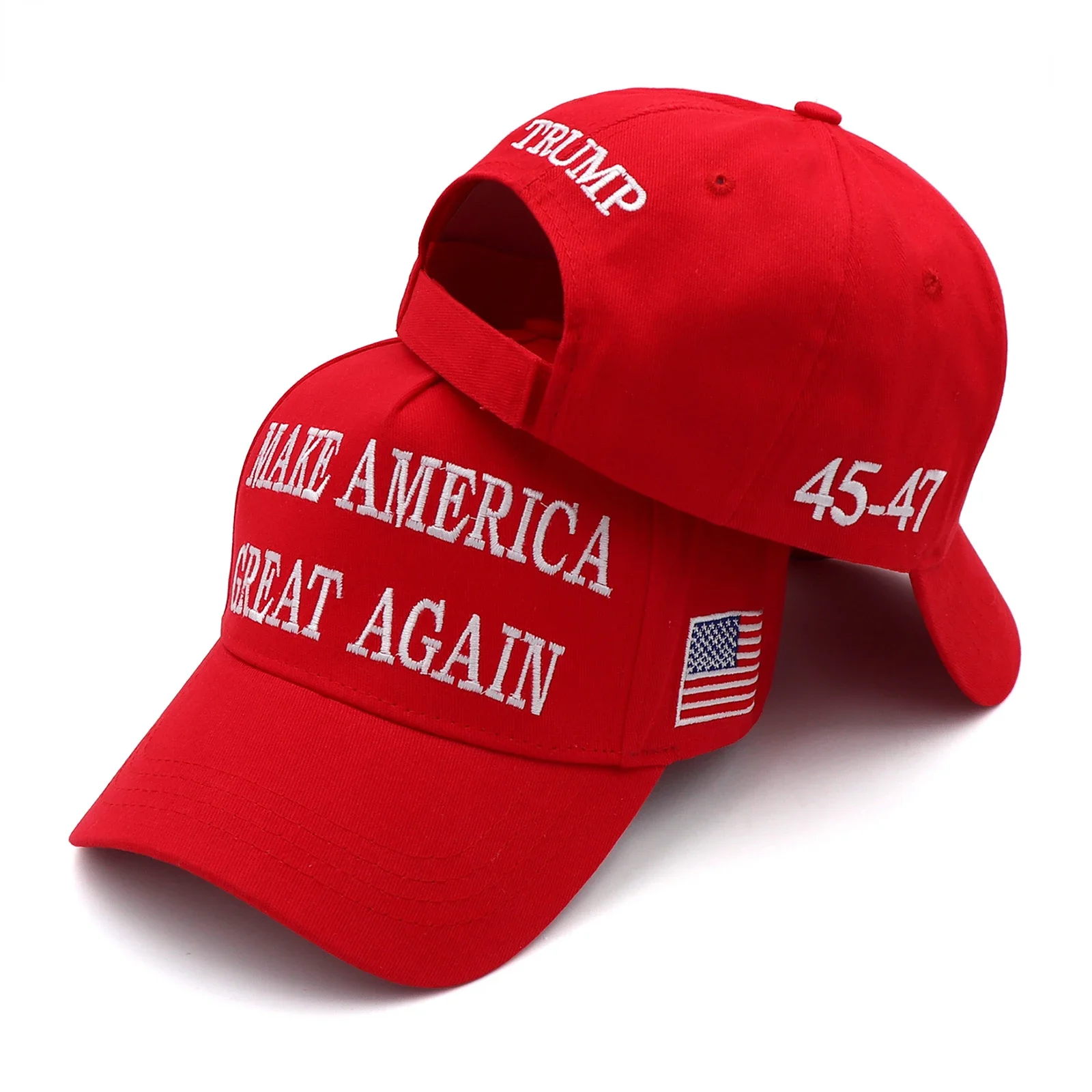 2024 New Fashion Donald Trump Cap USA Baseball Caps Large Size Snapback President Hat Embroidery Wholesale Drop Shipping Hats