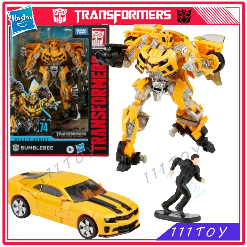 

In Stock Hasbro Transformers Classic Toys Studio Series SS74 Deluxe Bumblebee Action Figure Robot Toy Collectibles Gifts Hobbies