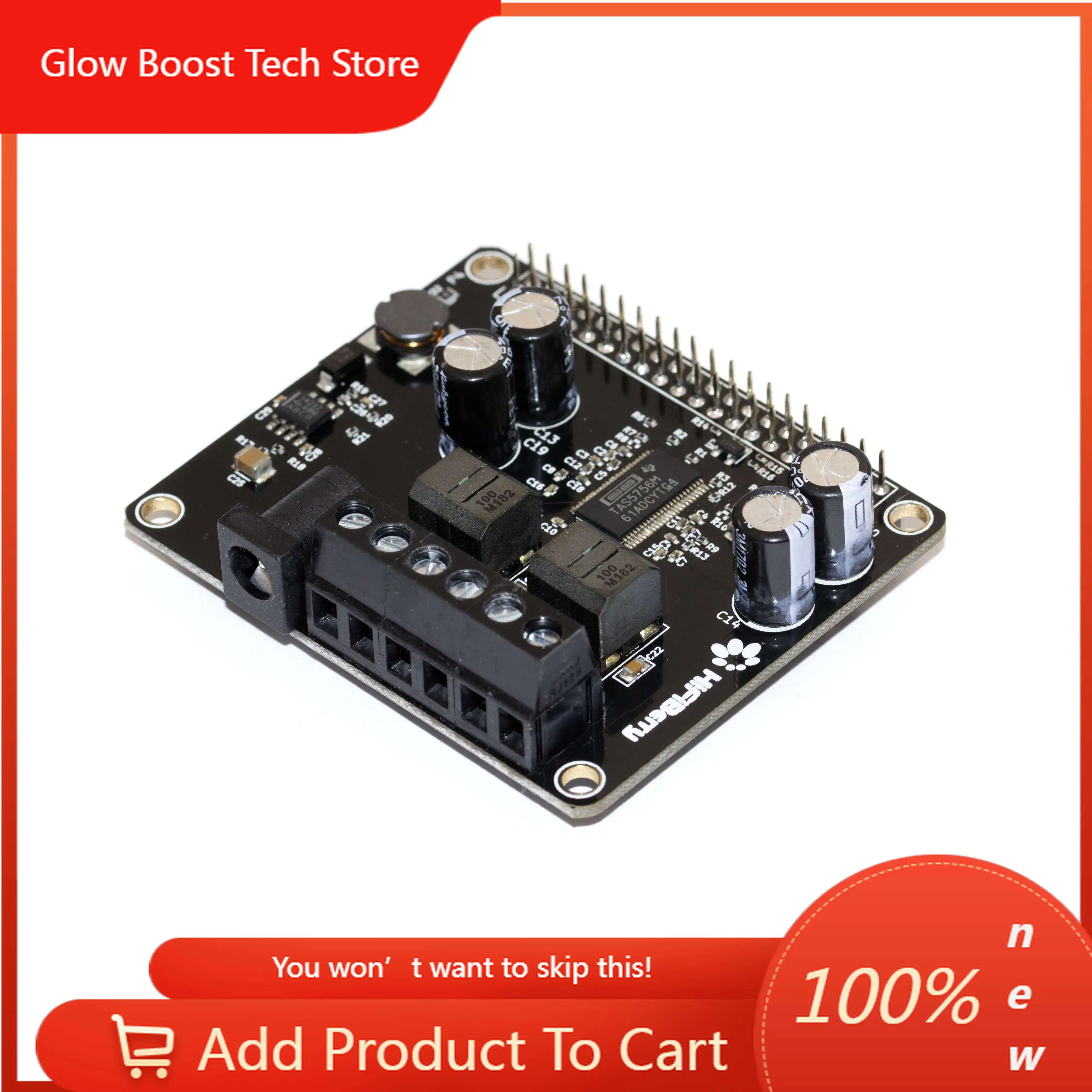 

NYHiFiBerry Amp2 high-quality, highly efficient Class-D power