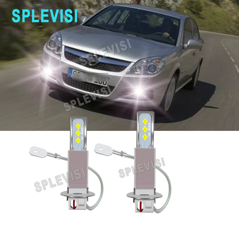 

12V H3 453 Car Led Fog Lights HID White compatible with Vauxhall Tigra 2004-2010 Corsa C MK2 2000-2006 Vectra C 2002-2008