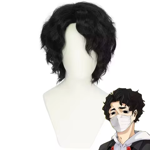 Anime Haikyuu Sakusa Kiyoomi Wig Cosplay Costume Volleyball High Quality Halloween Party Wigs