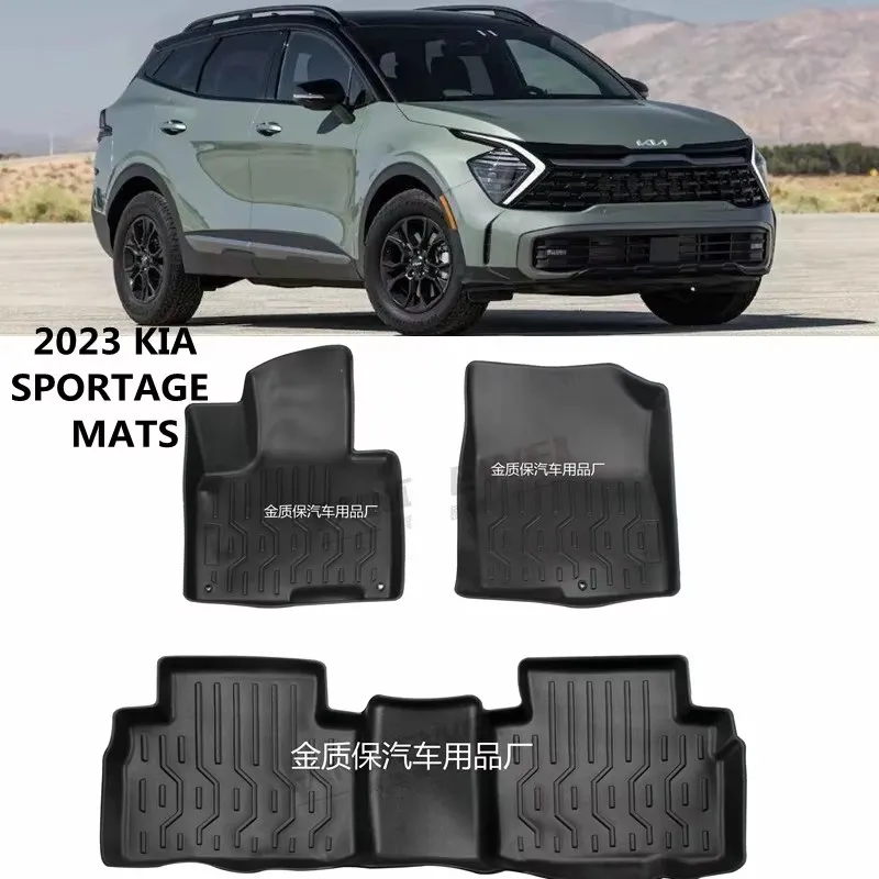 

Используйте для 2023 новых автомобильных ковров KIA Sportage, автомобильные коврики Sportage, полный комплект отделки, подходят для водонепроницаемых ковриков Sportage