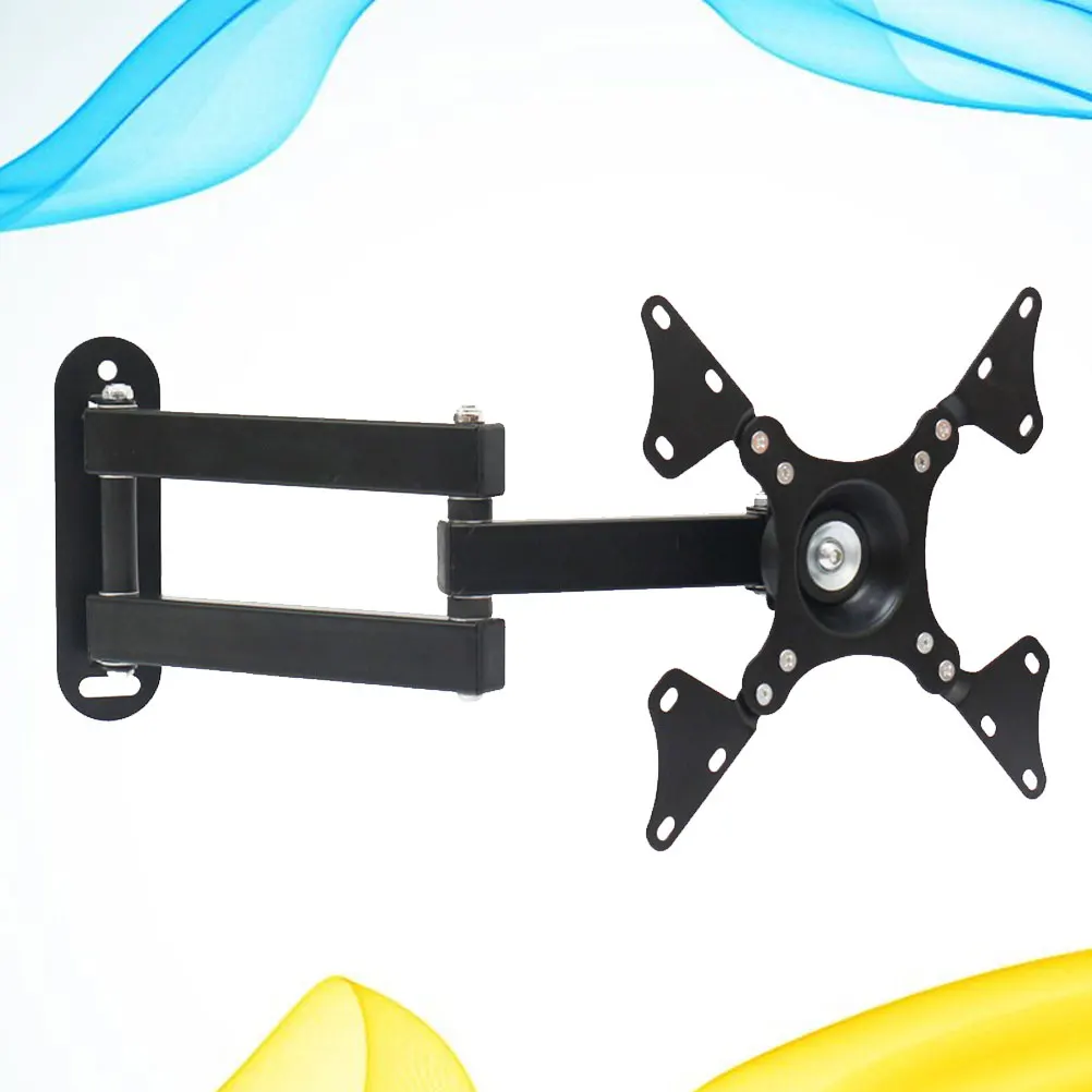

Universal Mount 5-10kg Load Thick Rotation Bracket Black Screen Rack Wall Mount Bracket for Home Accessories