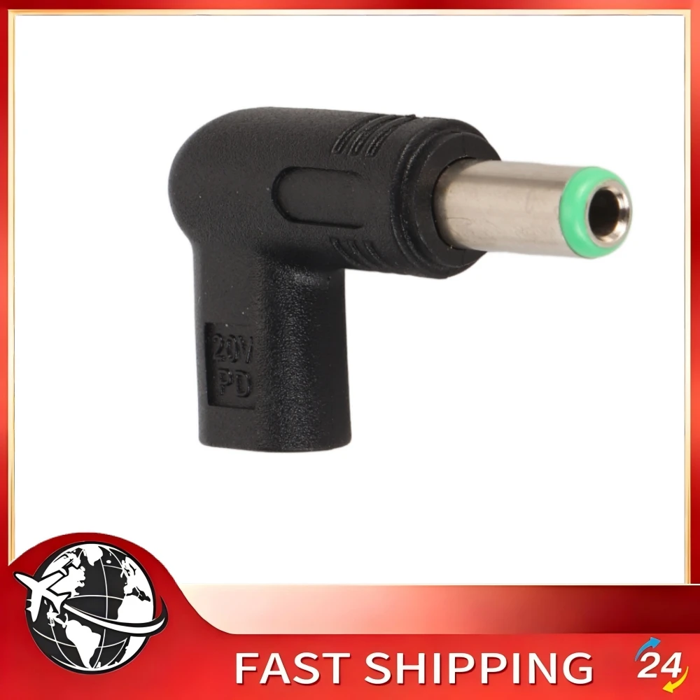 Type C To  Adapter 6.3x3.0mm 5A Current 18.5 To 20V Female Type C To  Adapter 100W PD Fast  E Mark Chip for Charging