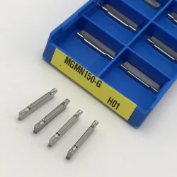 MGMN150-G H01 Aluminum grooving tool carbide wood turning tools MGMN 150 Aluminum Copper Tool lathe tools CNC aluminium insert