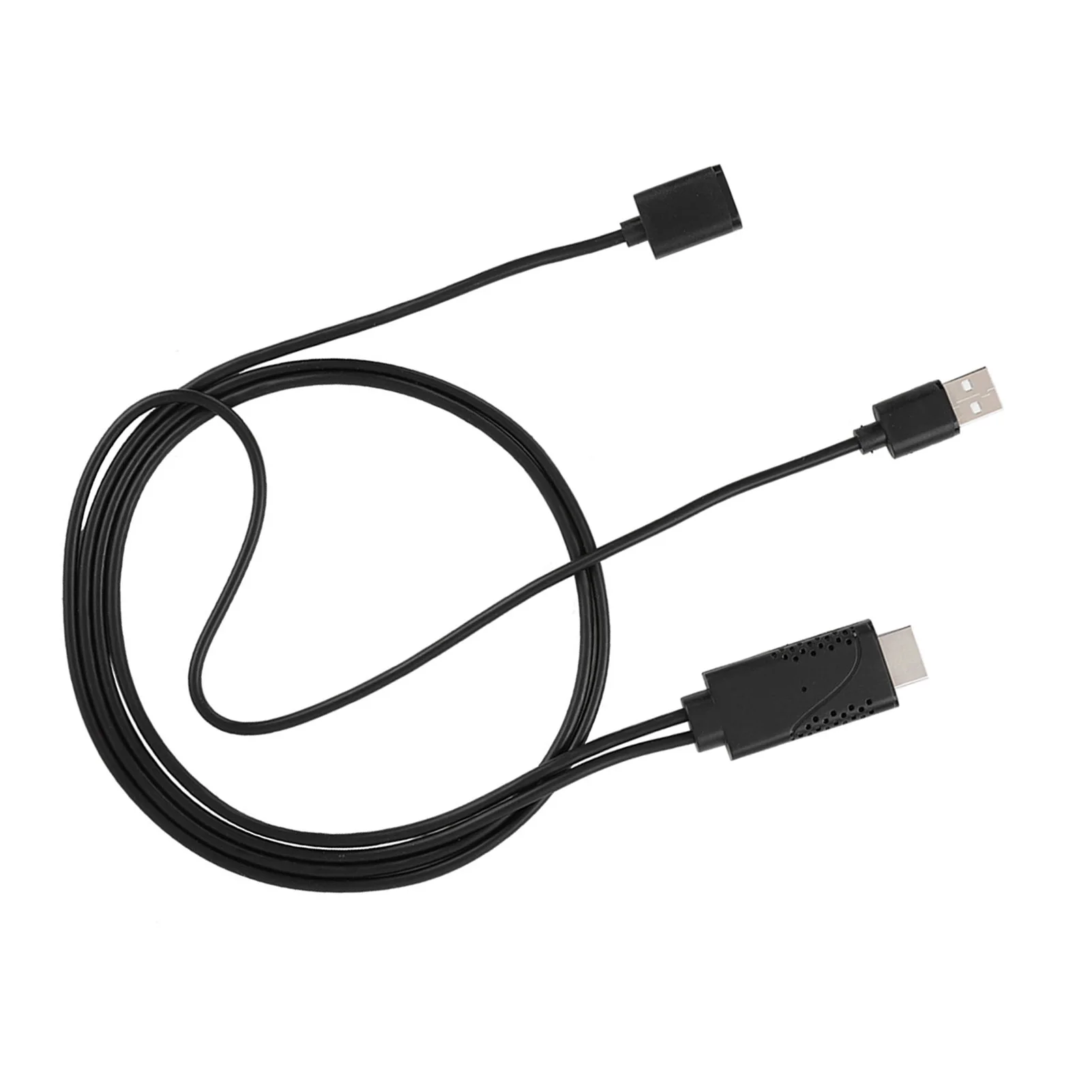 Премиум 2 в 1 1080P USB-переходник «мама» на HDMI «папа» Кабель-переходник Plug and Play Высокоскоростной для iPhone Android Домашний кинотеатр Офис