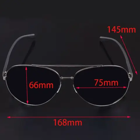 Svarta Fotokromatiska 168mm Överdimensionerade Solglasögon Herr Polariserade Herr Solglasögon Herr Stora Breda Flygplan Pilot Enorm Stor 10 best sales CVS solglasögon över glasögon - №10