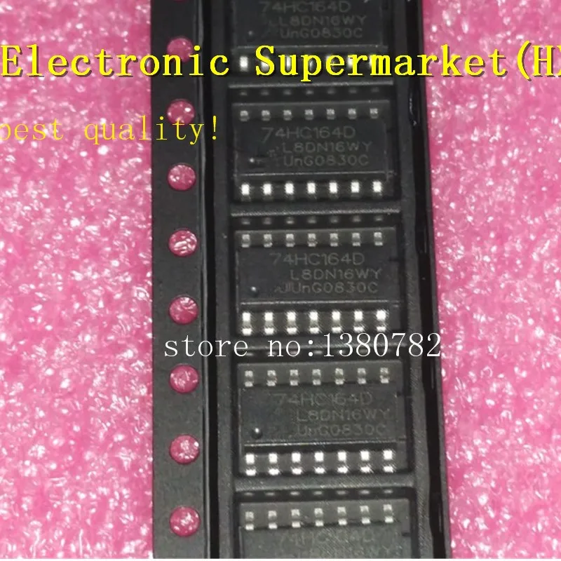 

Free Shipping 200pcs/lots 74HC164D 74HC164 SN74HC164D SOP-14 New original IC In stock!