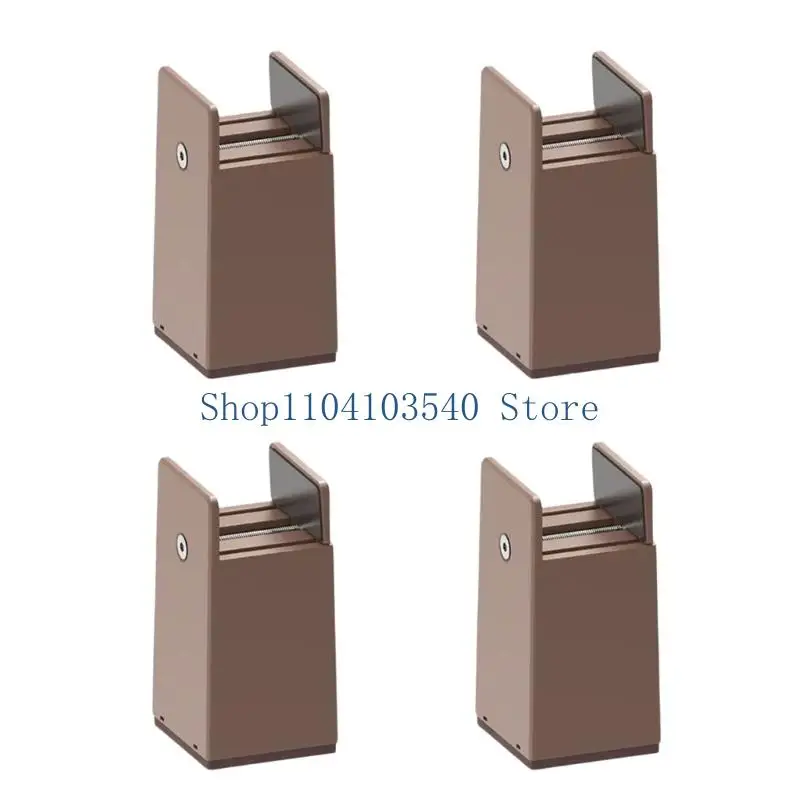 02DC 4Pcs Not Slip Plastic Leg Extenders 30 to 50Mm Adjustable Height Supports Waterproof Stands for Tables Chairs Cabinets