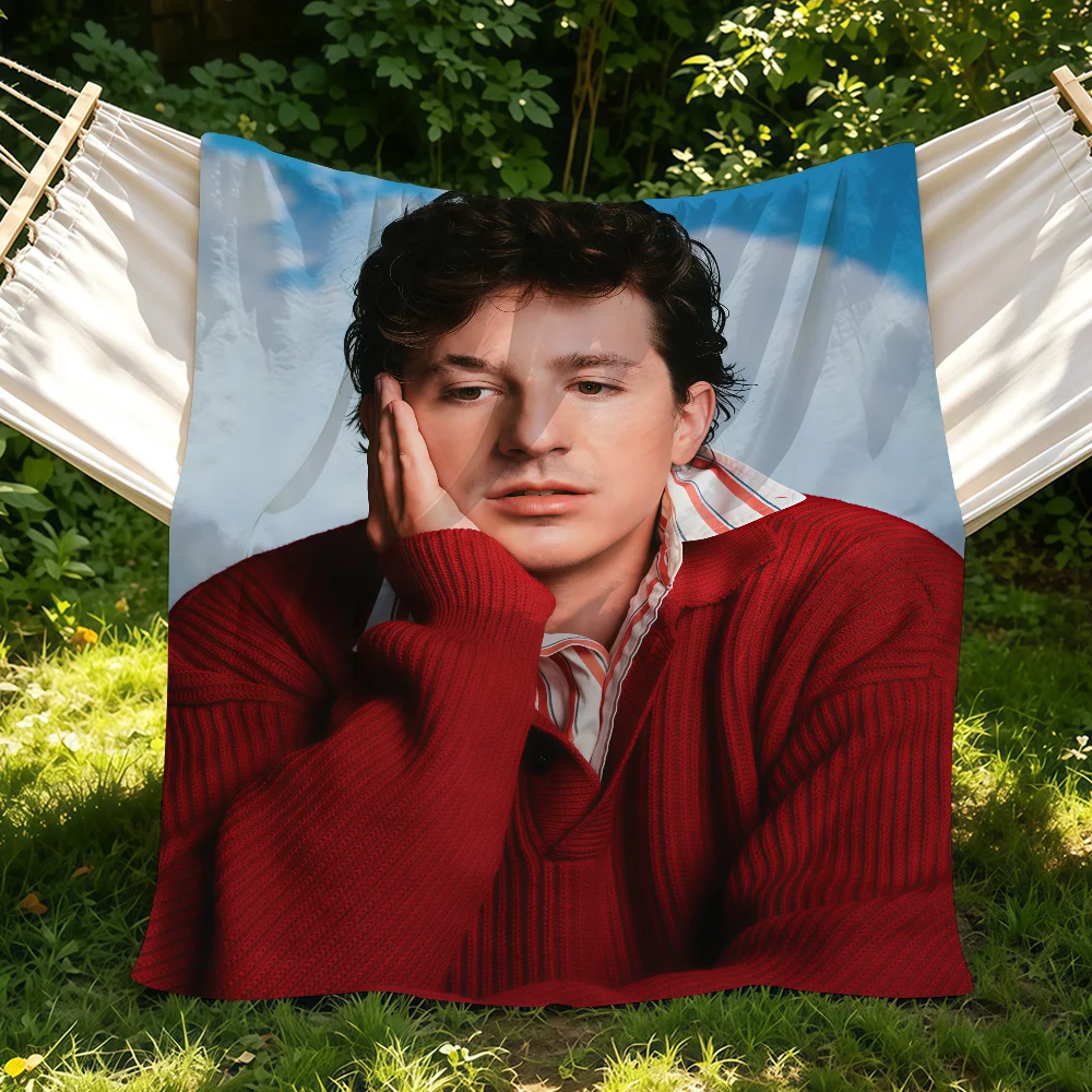 American Singer C-charlie Puth Blanket Suitable For Sofas Beds Offices Cars Outdoor Travel An Ideal Gift For Friends Family