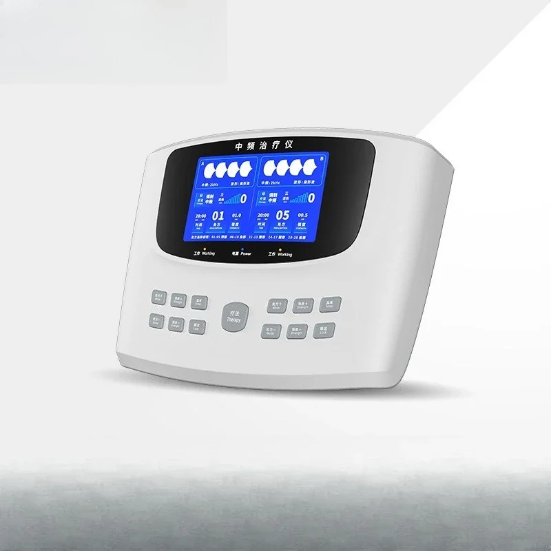 Medium Frequency Electrotherapy Physiotherapy Device, Heat Therapy Probe Meridian Therapy Salon Machine