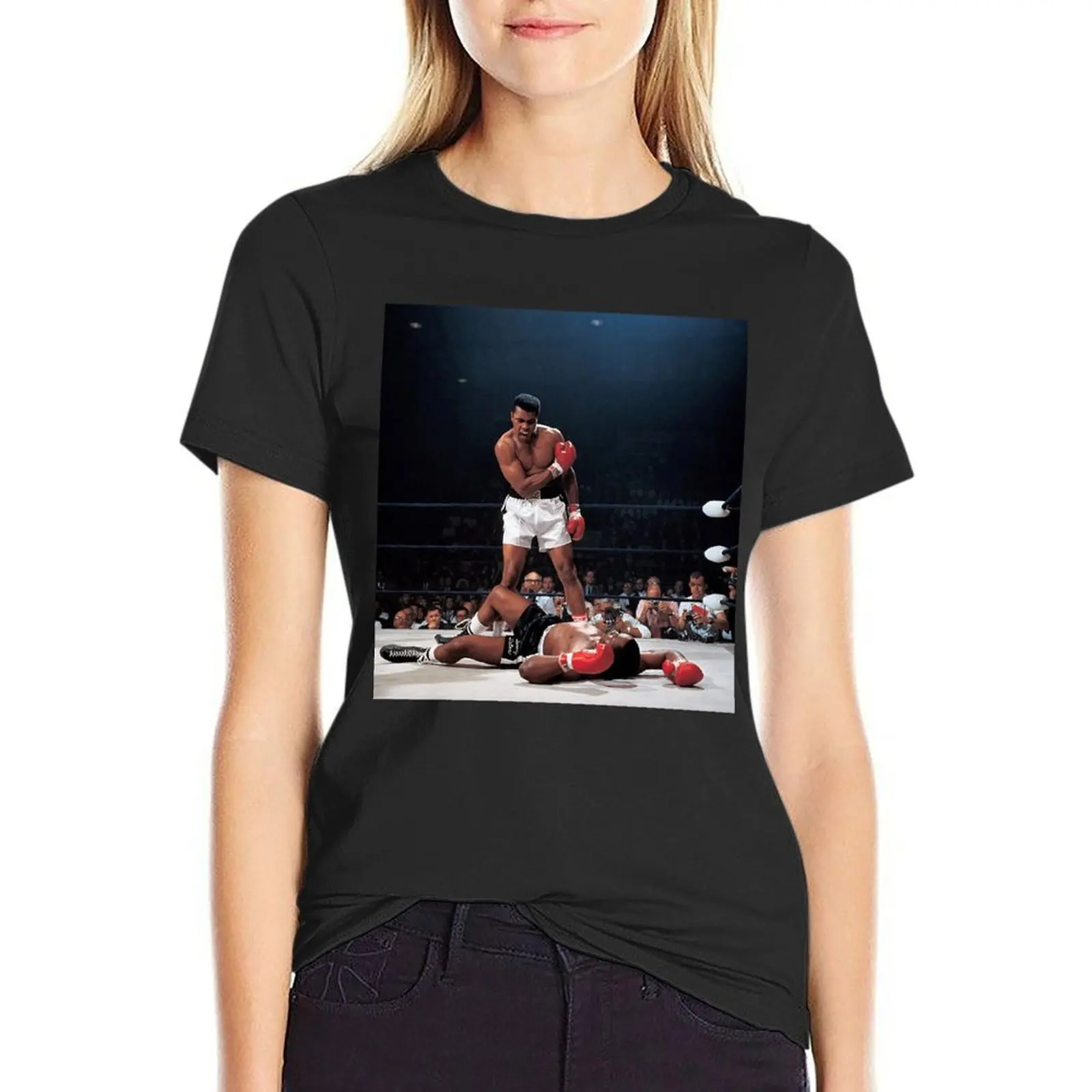 

Muhammed Ali Knock Out T-Shirt quick-drying quick drying luxury designer clothing Women