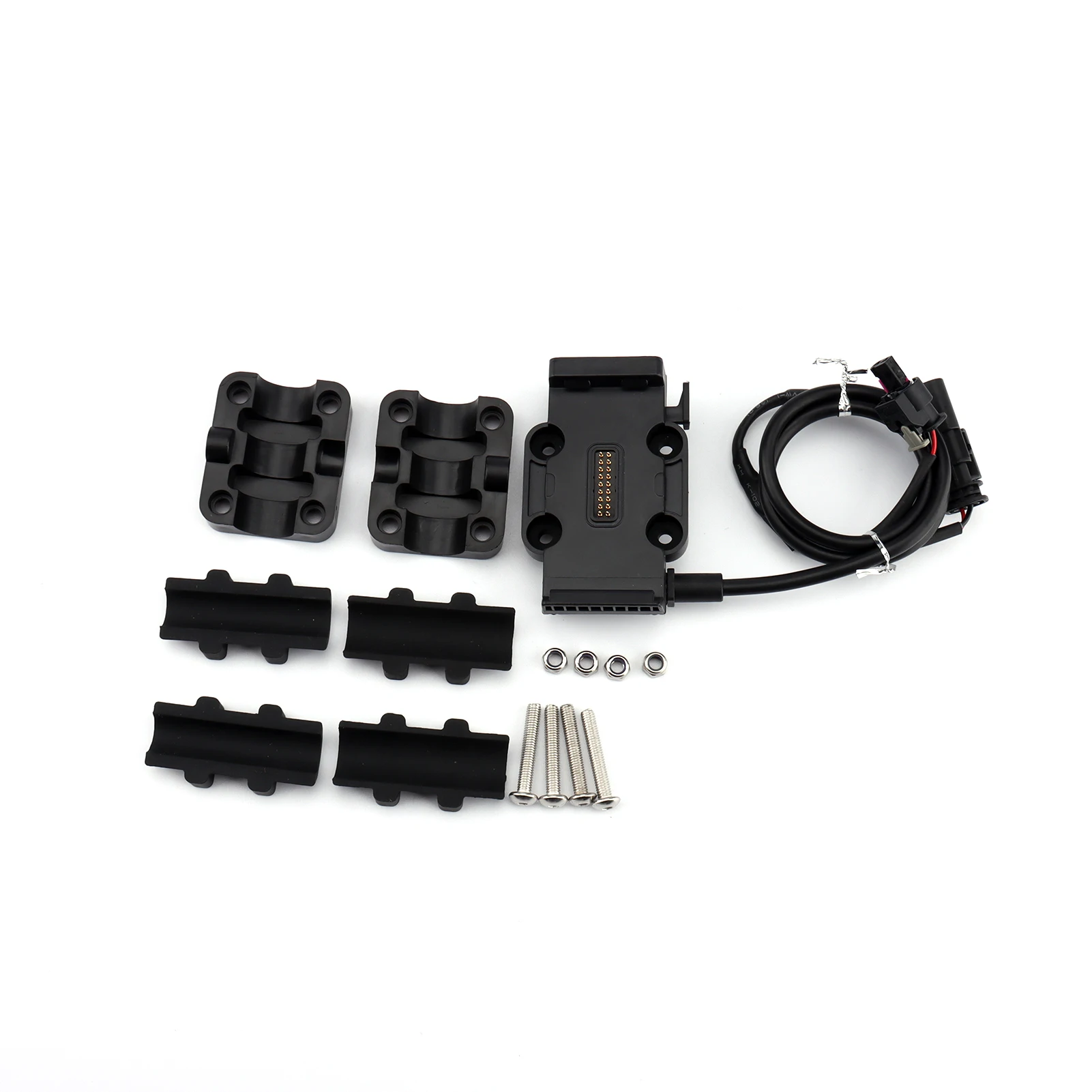 Universal Power Base Phone Navigation Bracket Power Supply Wireless Charing 12mm /22mm Roll Bar Base For BMW R1250GS ADV
