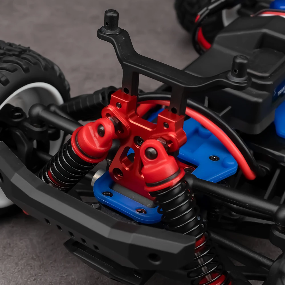 YEAHRUN Ammortizzatore Anteriore Posteriore Ammortizzatore Torre Staffe per 1/18 Rc Auto latrax teton Parti di Aggiornamento