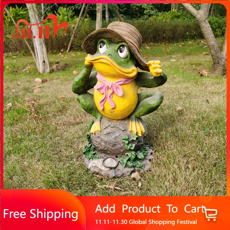

Frogs Modern Garden Decor Animals Design Molds Funny Garden Accessories Figurines Esculturas Y Figuritas Decorative Statues
