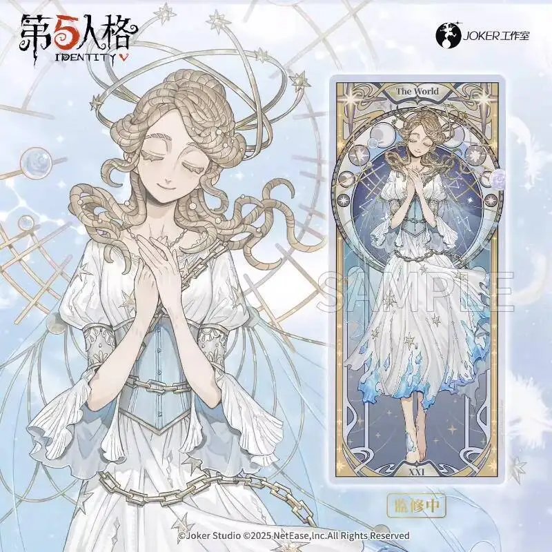 

Official Identity V Cosplay Gardener Cheerleader Embalmer Fools Gold Ithaqua Naiad Hermit Transparent Card Giifts