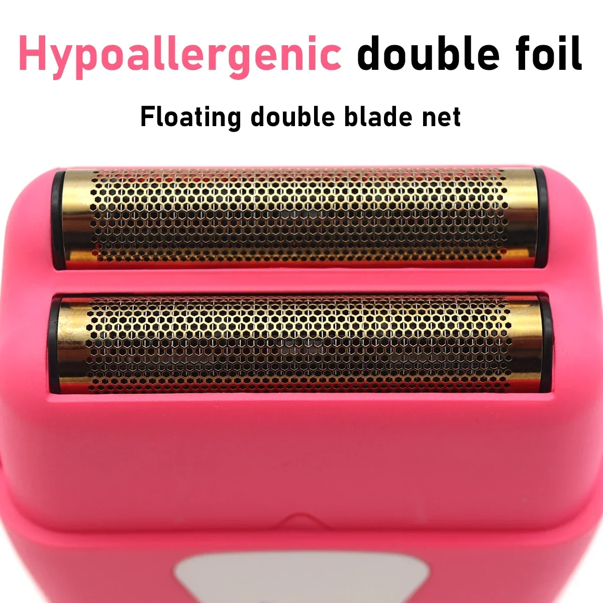 ROSYOUS Haarschneidemaschine für Herren, professionelles Kit, DLC-Klinge, 10.000 U/min, bürstenloser Motor mit Basisladegerät, Vollmetall-Haarschneidemaschine