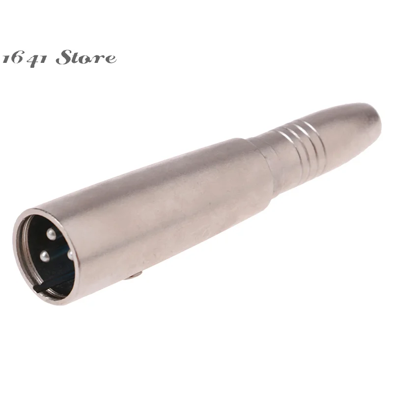 3 Pin XLR Female Socket to 6.35mm 1/4 Mono Socket Audio Jack Adapter Connector for Microphone Amplifier Speaker High Qualities