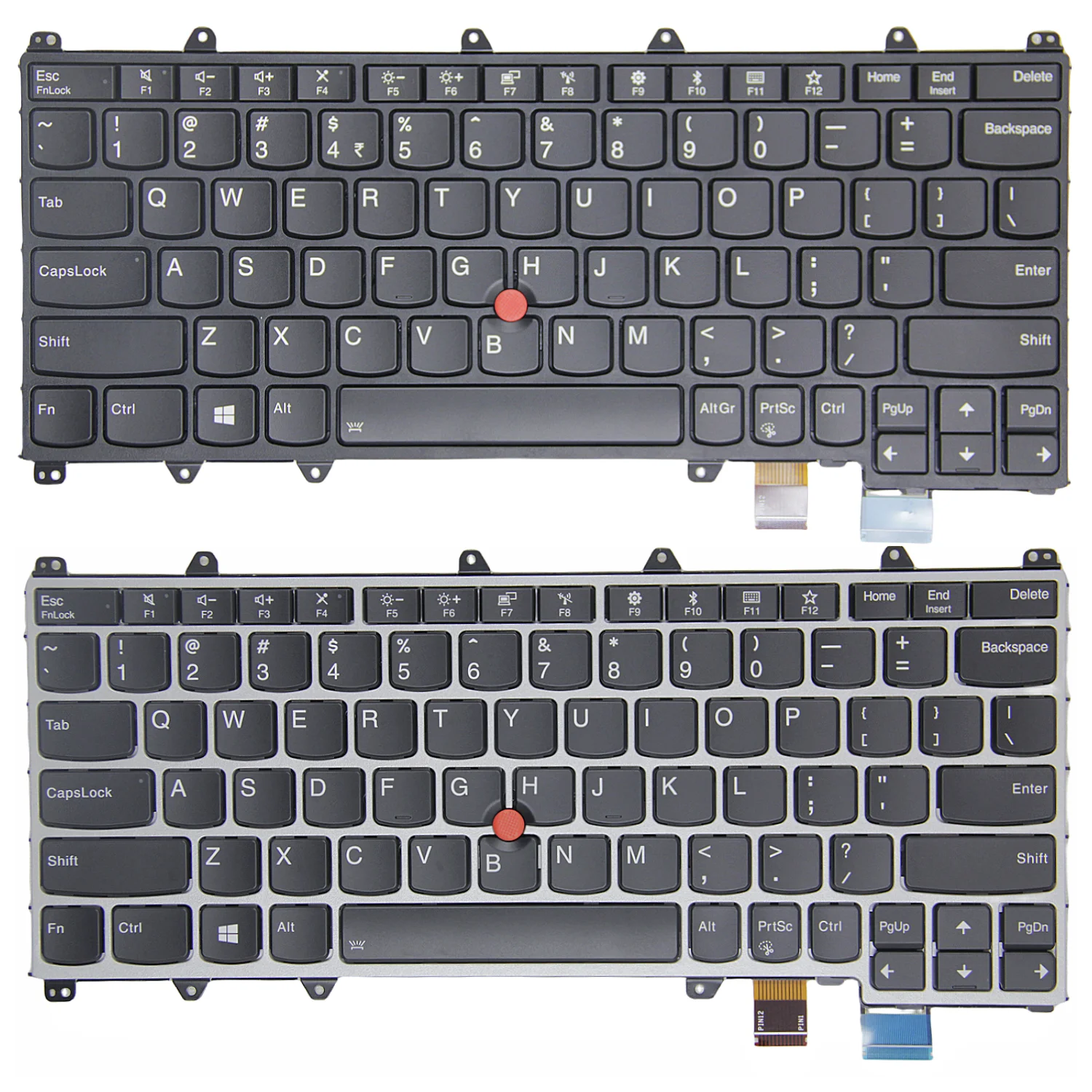 100%New Original US Keyboard For Lenovo Thinkpad Yoga 260 Yoga 370 X380 S1 2nd S1 3RD S1 4TH English Backlit V152020BS1